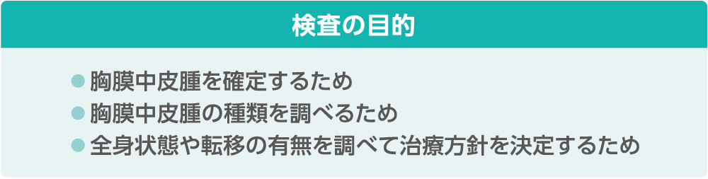 検査の目的